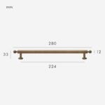 GREPP Solid Brass Handle