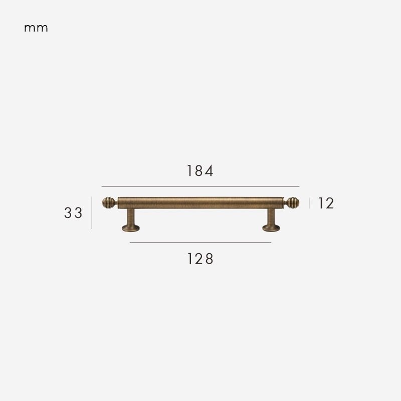 GREPP Solid Brass Handle 18 GREPP Solid Brass Handle