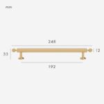 GREPP Solid Brass Handle