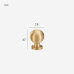 GREPP Solid Brass Knob