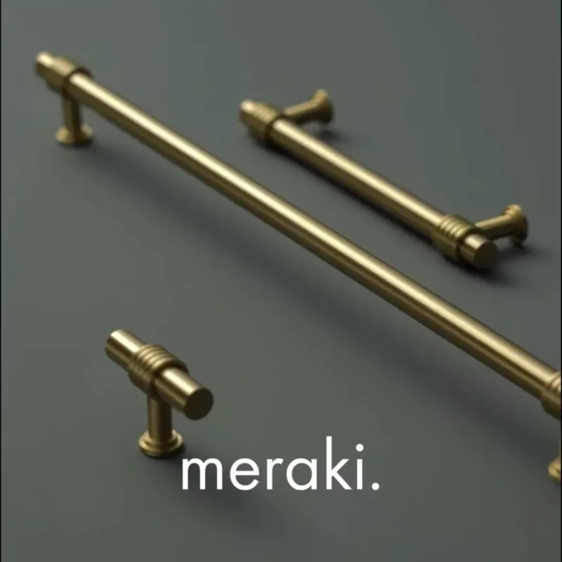 GROVE Solid Brass Handle