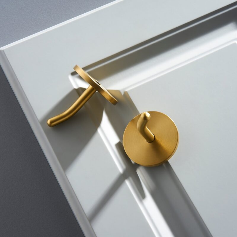 Gancio HAMO in ottone massiccio