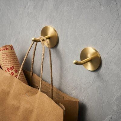 Gancio HAMO in ottone massiccio