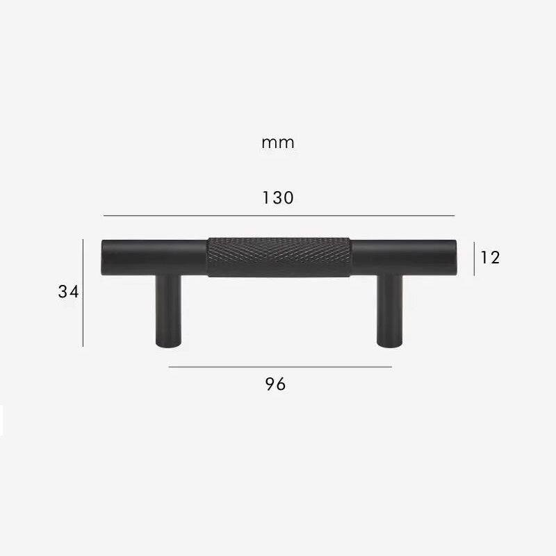 HART Brass Knurled Handles