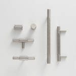 HART Brass Knurled Handles