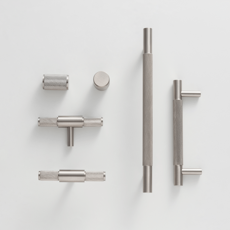 HART Brass Knurled Handles