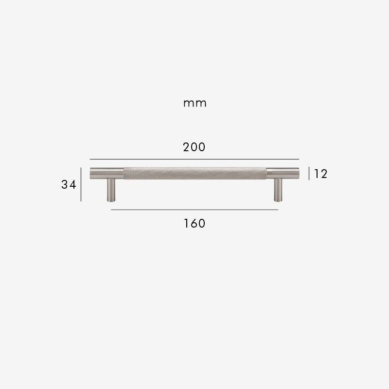 HART Brass Knurled Handles
