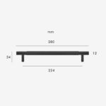 HART Brass Knurled Handles