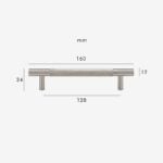 HART Brass Knurled Handles