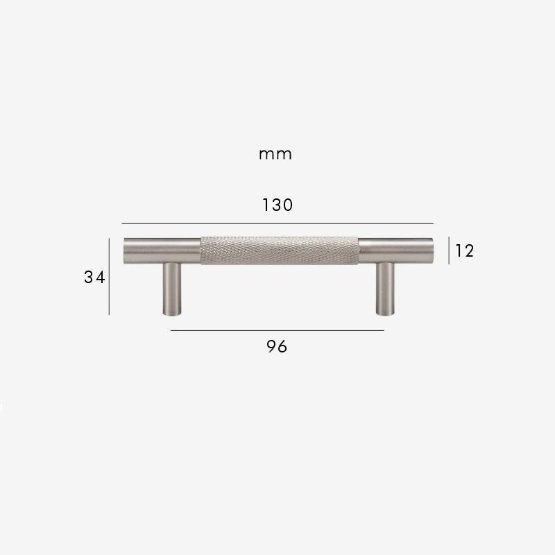 HART Brass Knurled Handles
