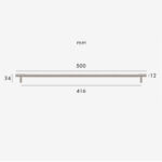 HART Brass Knurled Handles