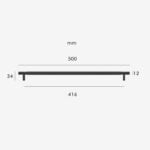 HART Brass Knurled Handles