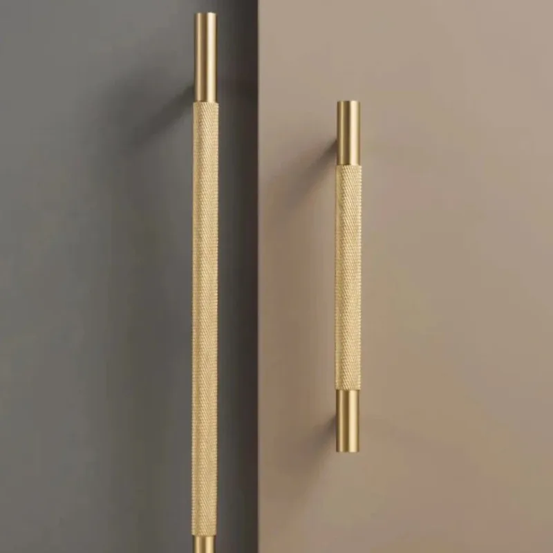 HART Brass Knurled Handles