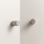 Pomo moleteado de latón HART