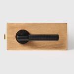 Maniglia per porta in ottone massiccio HART