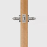 Maniglia per porta in ottone massiccio HART