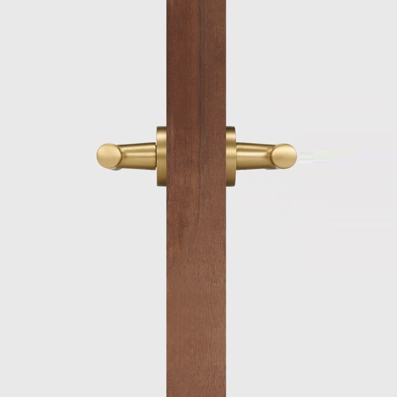 Maniglia per porta in ottone massiccio HART