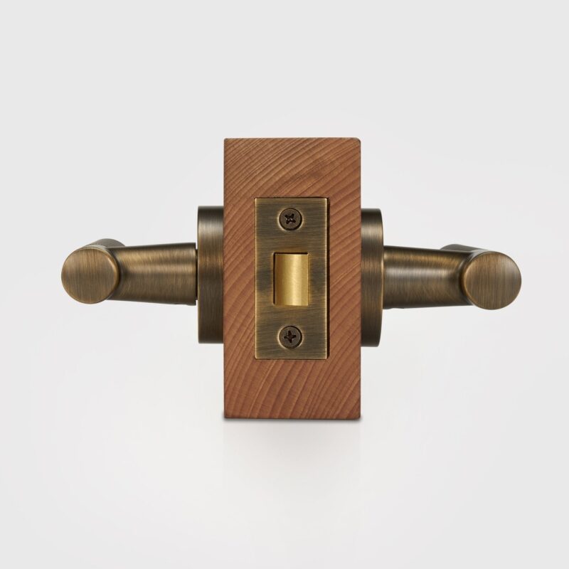 Maniglia per porta in ottone massiccio HART