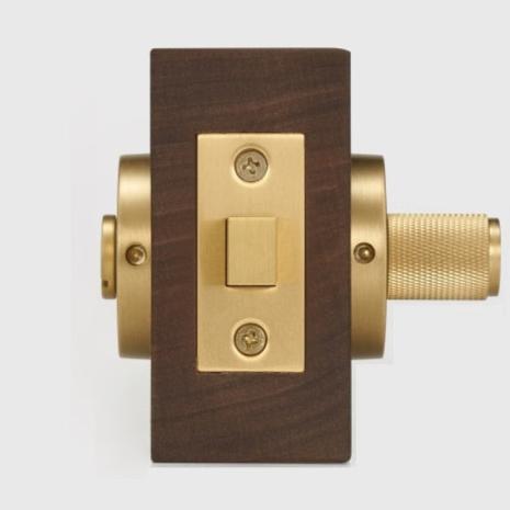 Maniglia per porta in ottone massiccio HART