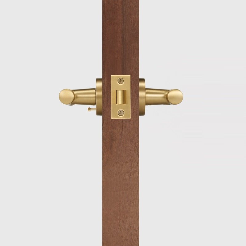 Maniglia per porta in ottone massiccio HART