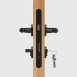 Maniglia per porta in ottone massiccio HART