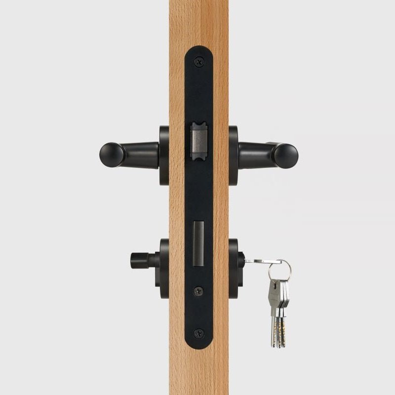 Maniglia per porta in ottone massiccio HART