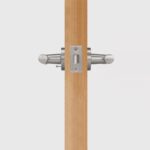 Maniglia per porta in ottone massiccio HART