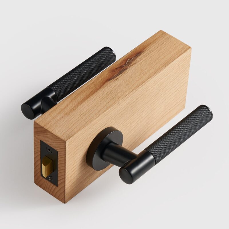 Maniglia per porta in ottone massiccio HART