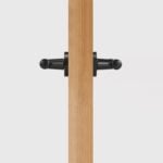 Maniglia per porta in ottone massiccio HART