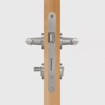 Maniglia per porta in ottone massiccio HART