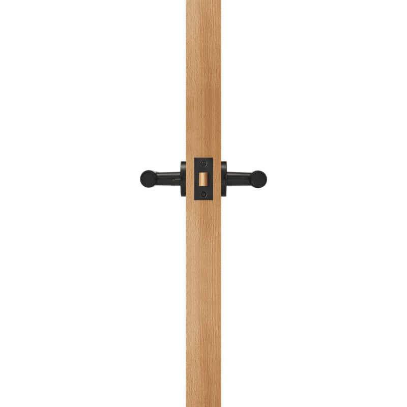 HICE Ensemble de poignées de porte et de serrures à levier en laiton massif