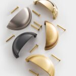 HIGHGATE massief messing komgreep