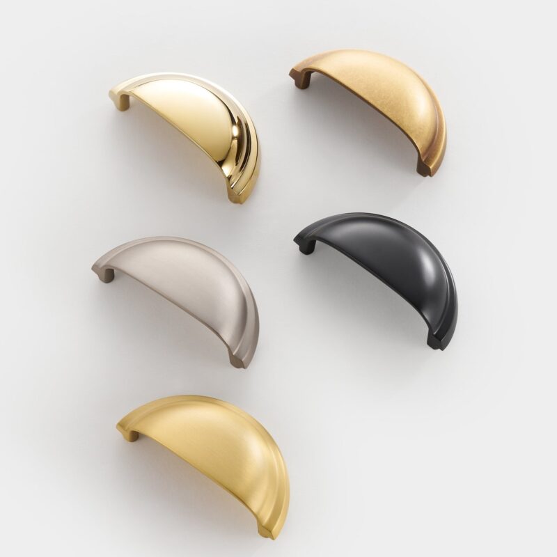 HIGHGATE massief messing komgreep