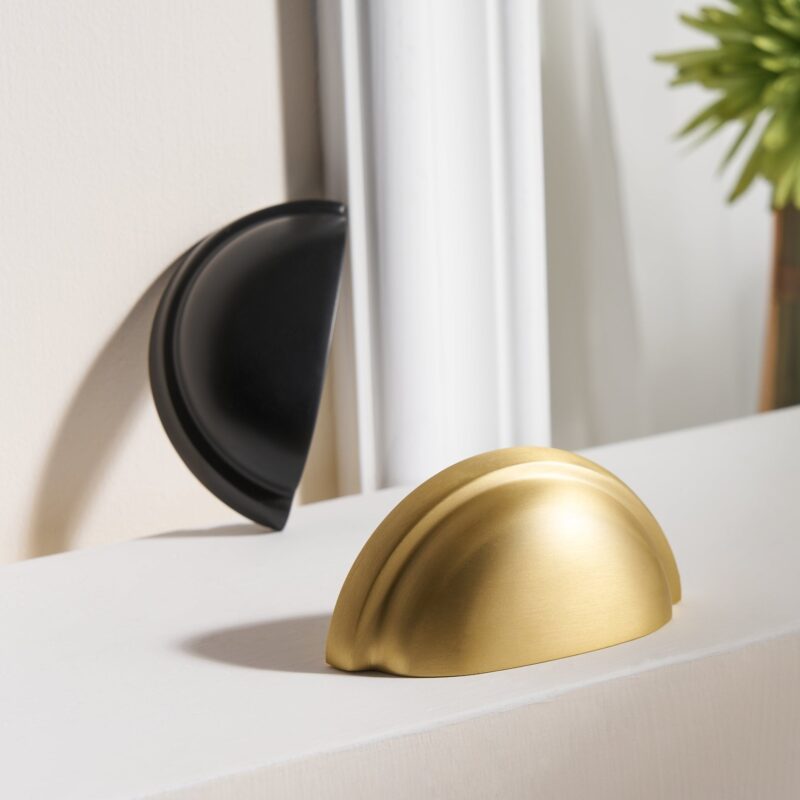 HIGHGATE massief messing komgreep