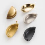 HIGHGATE massief messing komgreep