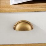 HIGHGATE massief messing komgreep