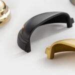 HIGHGATE massief messing komgreep