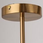 Lampadario in vetro smerigliato IGNIS