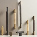 JAROD Rändelgriff aus massivem Messing