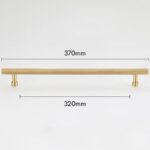 KAARI Poignée en laiton massif