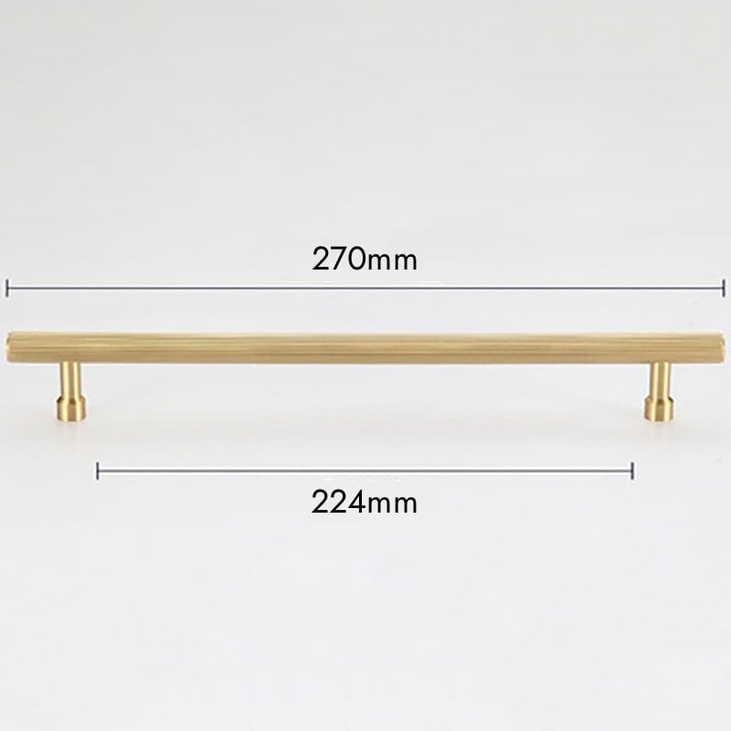 KAARI Poignée en laiton massif