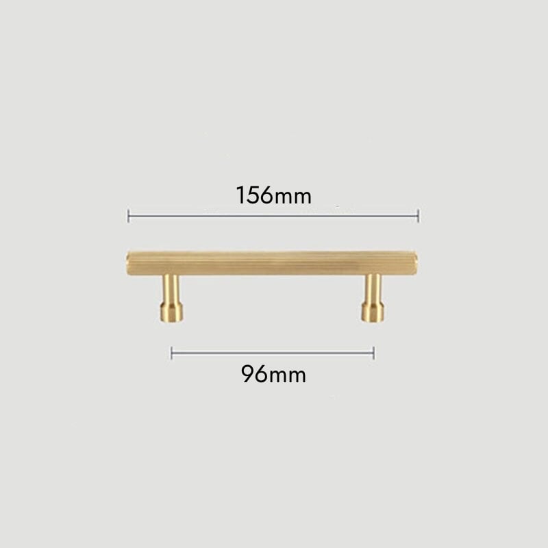 KAARI Poignée en laiton massif