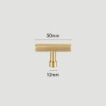 Barres en T en laiton massif KAARI