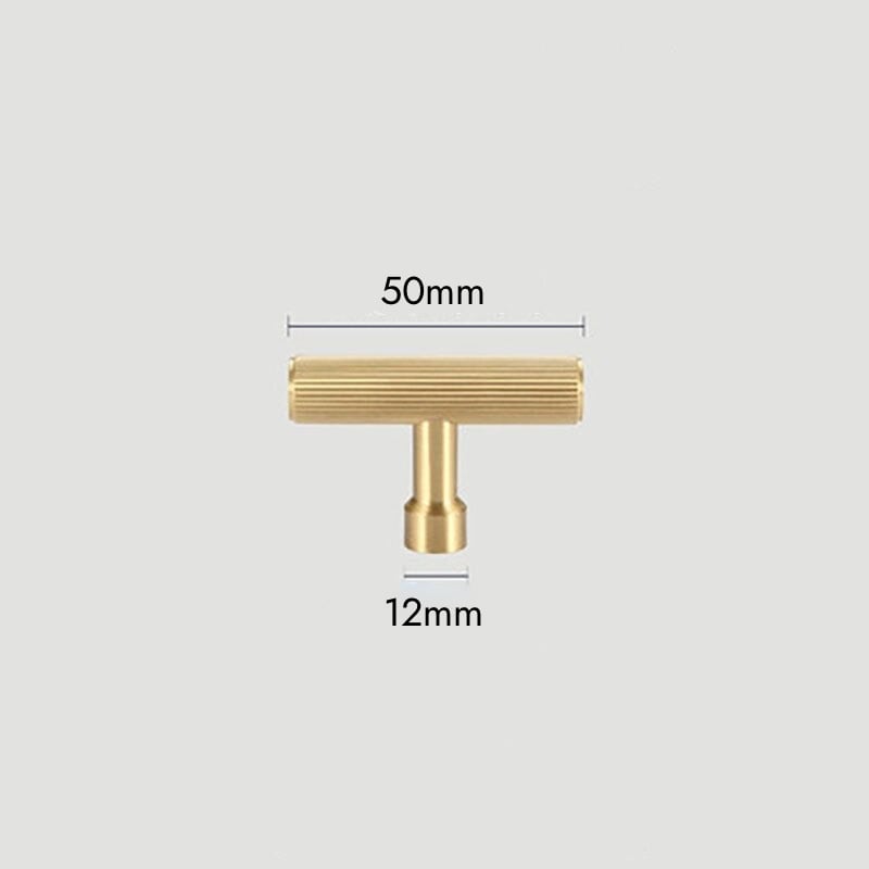 Barres en T en laiton massif KAARI
