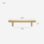 Poignée en laiton massif KAI