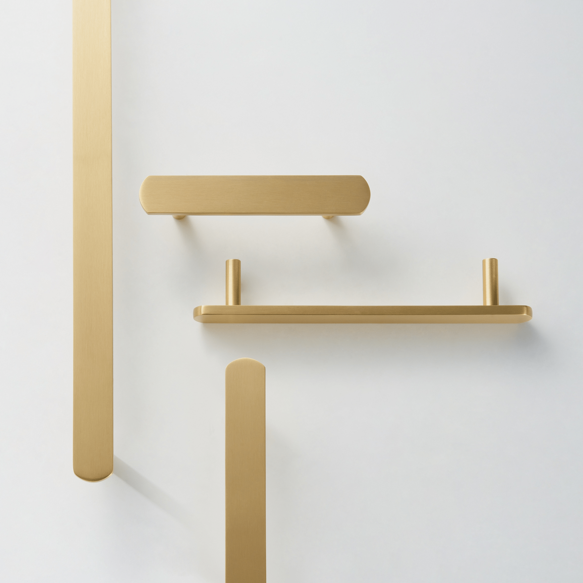 Poignée en laiton massif KAI