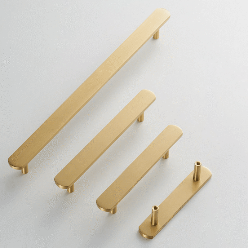 Poignée en laiton massif KAI