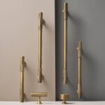 KANA Solid Brass Bar Handles
