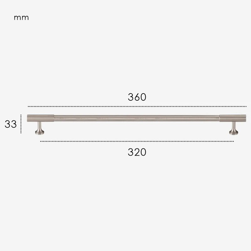 KANA Solid Brass Bar Handles