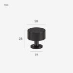 KANA Solid Brass Knobs